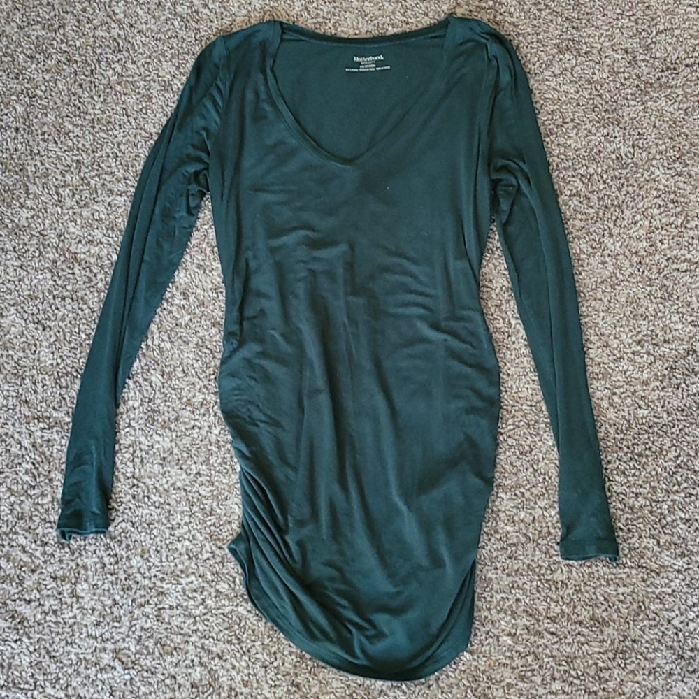 Maternity Teal Top